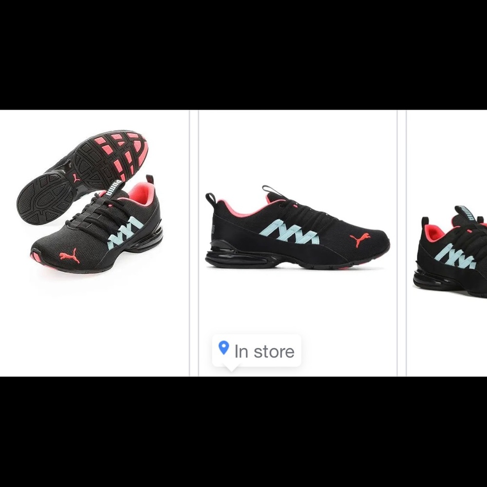 Pumas womens training shoes
